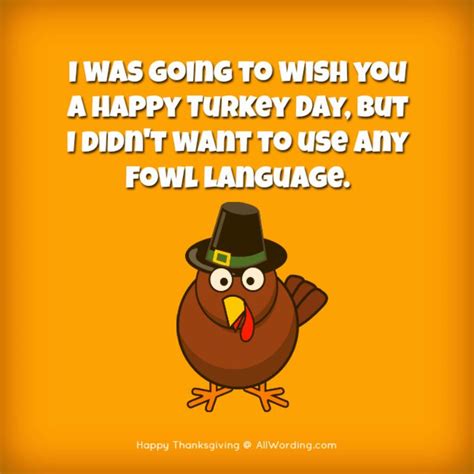 funny way to say happy thanksgiving